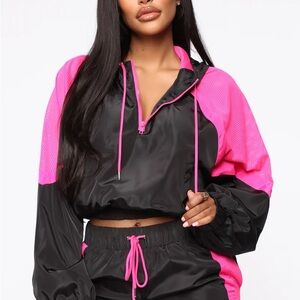 FASHION NOVA Swish Half-zip Hoodie